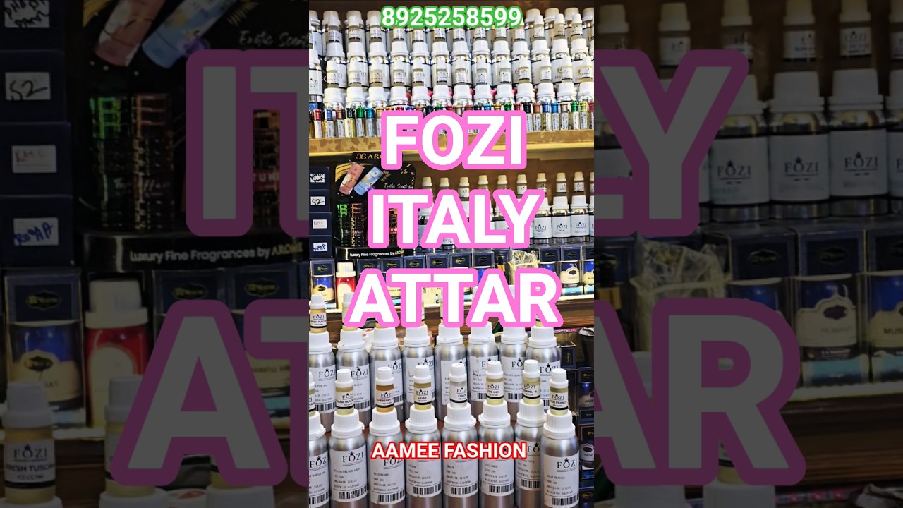 FOZI ITALY ATTAR #PREMIUM LONG LASTING @AAMEE FASHION