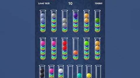 Ball Sort : Puzzle game Level 1831 - 1840 Walkthrough | PuzzleChallenge ✔️