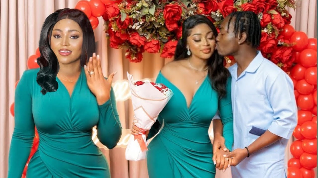 Новый избранник Регины Дэниелс сделал ей предложение | Нед Нвоко в слезах