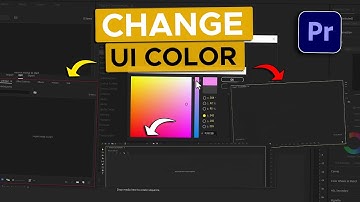 How To Change Premiere Pro UI Interface Color