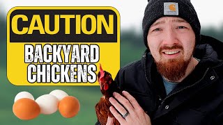 Backyard Chickens are Unhealthy To Have (you’ve never heard this)