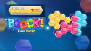 Block! Hexa Puzzle iOS gameplay (ArtisanA) #iosgames #blockhexapuzzle  screenshot 5