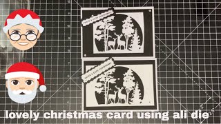 quick card using one die