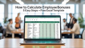 How to Calculate Employee Bonuses in 5 Easy Steps | Free Template Included!