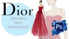 Drawing whit PHOTOSHOP- Fashion Illustration - Durasi: 5.25. Drawing whit PHOTOSHOP- Fashion Illustration - Durasi: 5.25.