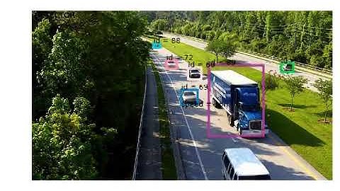 Traffic Speed detection (YOLOv3+Kalman Filter)