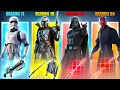 Evolution of All STAR WARS Bosses, Henchmen &amp; Mythic Weapons in Fortnite (2019 - 2023)