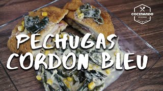 Como hacer pechugas Cordon Bleu