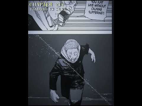 Video Jujutsu Kaisen - chapter 214 Itadori VS Sukuna manga - Edit 🗣️🔥 - youtube