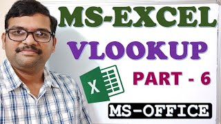 VLOOKUP - MS EXCEL PART- 6