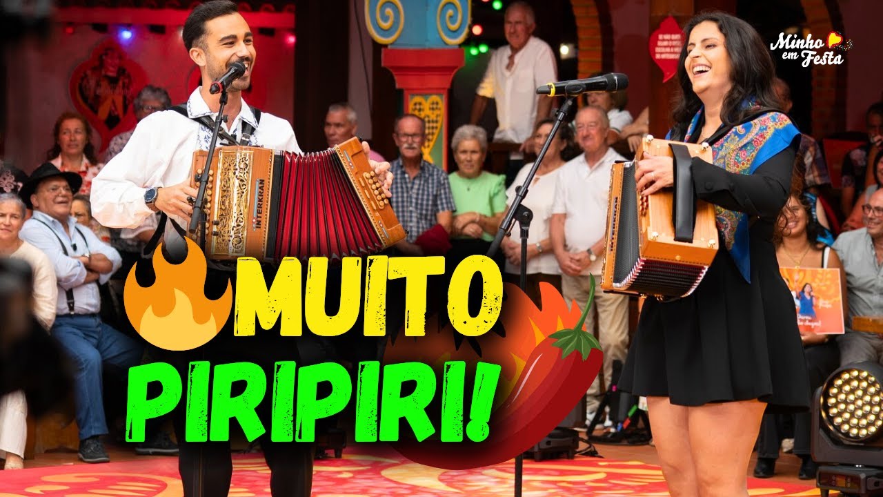 QUE FOGO! 🔥 Desgarrada das Colheitas com MUITO PIRIPIRI! 😍 Tânia Freitas e Simão DERAM SHOW!