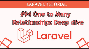 #94  One to Many Relationships Deep dive Complete Blogging Content Management System in Laravel