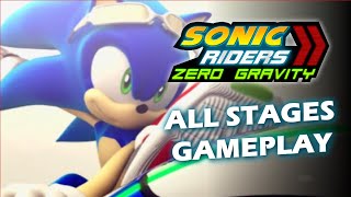 【PCSX2/PS2】Sonic Riders: Zero Gravity - All Stages Gameplay (JP Dub)