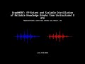 2510.09580 - GraphMERT: Efficient and Scalable Distillation of Reliable Knowledge Graphs from Unstru