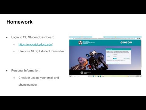 Check your email and phone number-  Personal Information in the CE Dashboard