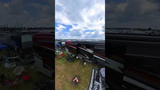 Camping on the infield at a NASCAR race. #nascar #camping #familyvlog #rvliving #travel #rvtravel