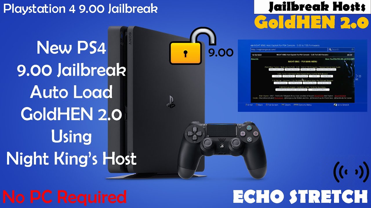 Night King Host Updated With GoldHEN 2.1.1 For PS4 9.00 Jailbreak 