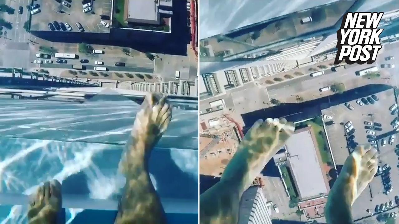 This glass-bottom pool can be yours for $1,800 per month | New York Post