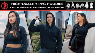 Famous Now on Kickstarter: Patch Notes Apparel: The World's Best RPG Hoodies Wealth