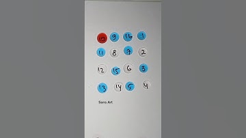 Drawing A Starlight Line Path With Number 1 To 16 #line #maths #art #numbers #shorts