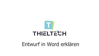 Entwurf Tab In Word Erklärt
