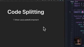 React Code Splitting: Quick Example بالعربي