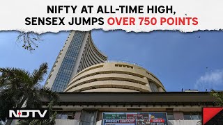 Market News | Nifty At All-Time High, Sensex Jumps Over 750 Points