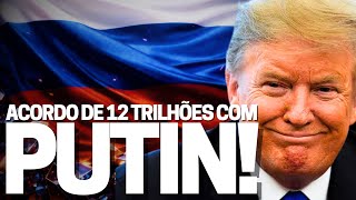 Plano Dmitriev: acordo de 12 trilhões entre Rússia e EUA! Putin e Trump acertam futuro da Ucrânia!