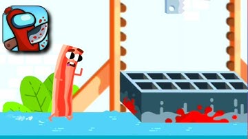 Sausage Run Gameplay Walkthrough All Levels Mobile Game