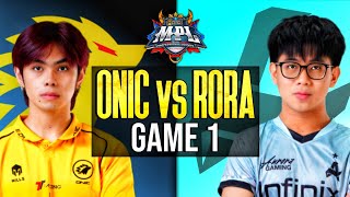 Onic Ph Vs Aurora Game 1  Mpl Philippines Season 17  Regular Season