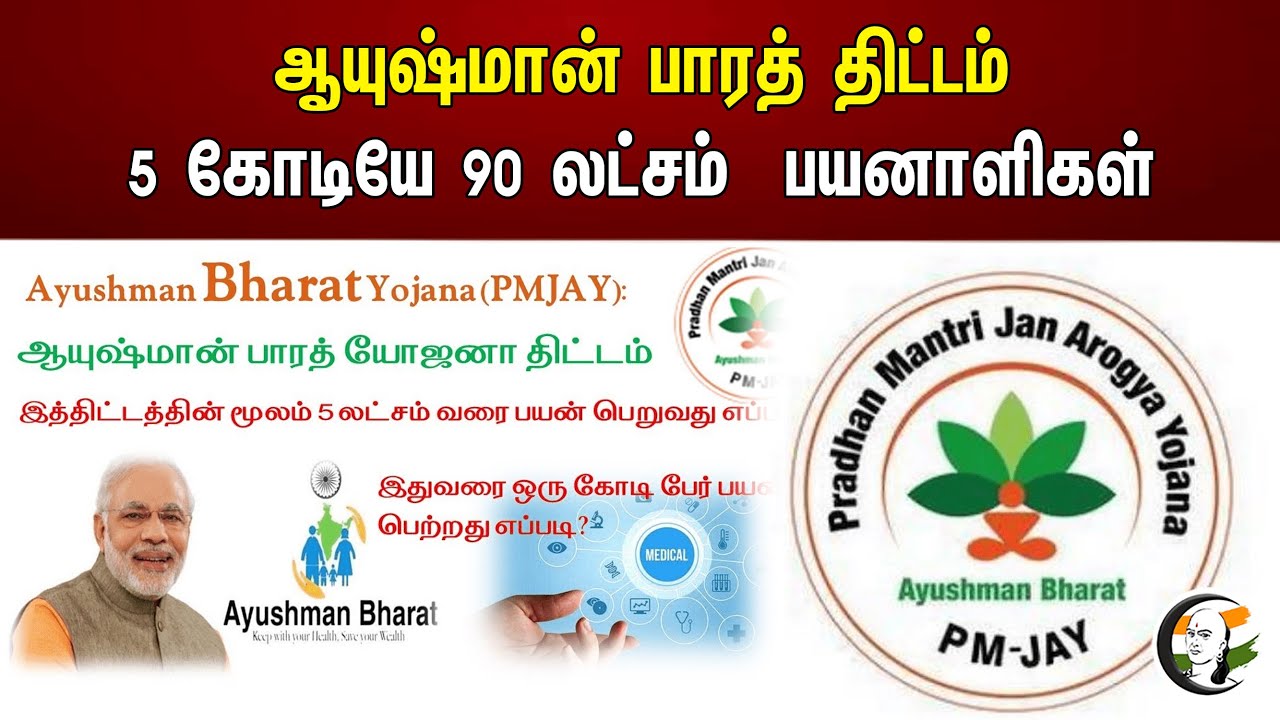 ஆயுஷ்மான் பாரத் திட்டம் 5 கோடியே 90 லட்சம் பயனாளிகள் | Ayushman | Bharat scheme