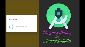 Progress Dialog in Android studio#tech_free