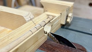 Application of groove digging jig / Woodworking DIY