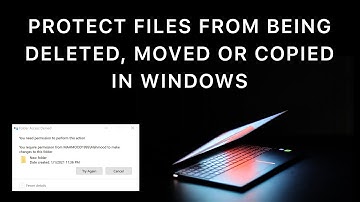 How To Prevent Files And Folders From Being Deleted In Windows - Create Undeletable Folder