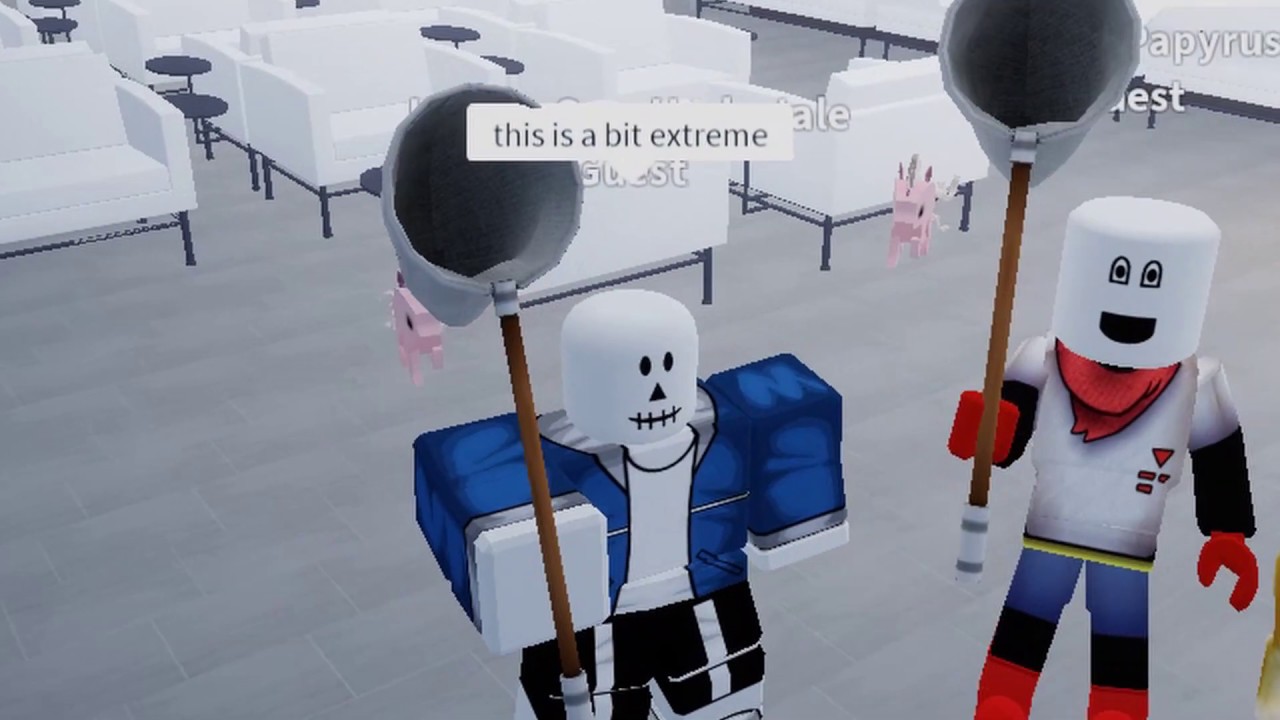 If Sans And Papyrus Played Roblox Youtube - roblox sans is ness