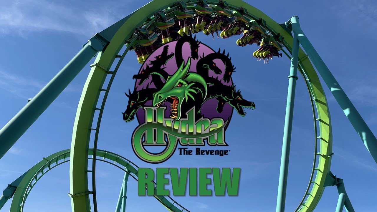 Hydra the Revenge Dorney Park Review | A Bizarre B&M Floorless Coaster ...