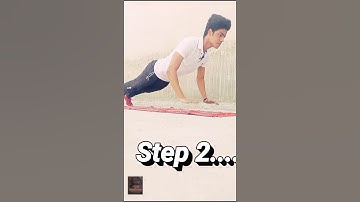How to do clap #pushups | 3 steps | #tutorial | shorts | Brown Mundaa