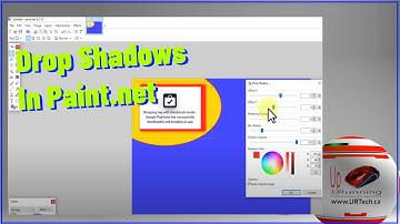 Easily Make Drop Shadows in Paint Net