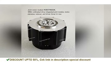 3-In-1 Integrated Joint Module (Model: ROBSTRIDE06) - 36Nm Collimated Drive, Motor+Planetary Reducer