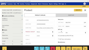 How to Partially Receive a Purchase Order in ERPLY Back Office