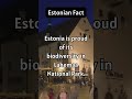 🇪🇪 31. Fact you didn't know about Estonia!! #shorts #facts #Estonia #Estonian #baltic