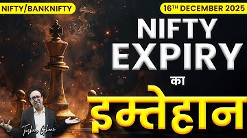 Nifty Prediction & Bank Nifty Analysis for Tuesday | 16th December 2025 | nifty Tomorrow