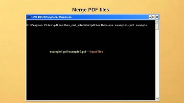 Merge and split PDF files by VeryPDF PDF Toolbox Command Line