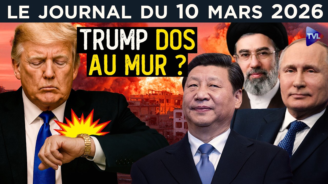 Trump : la guerre d’un impatient - JT du mardi 10 mars 2026