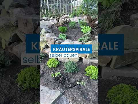 DIY Kräuterspirale, ideal