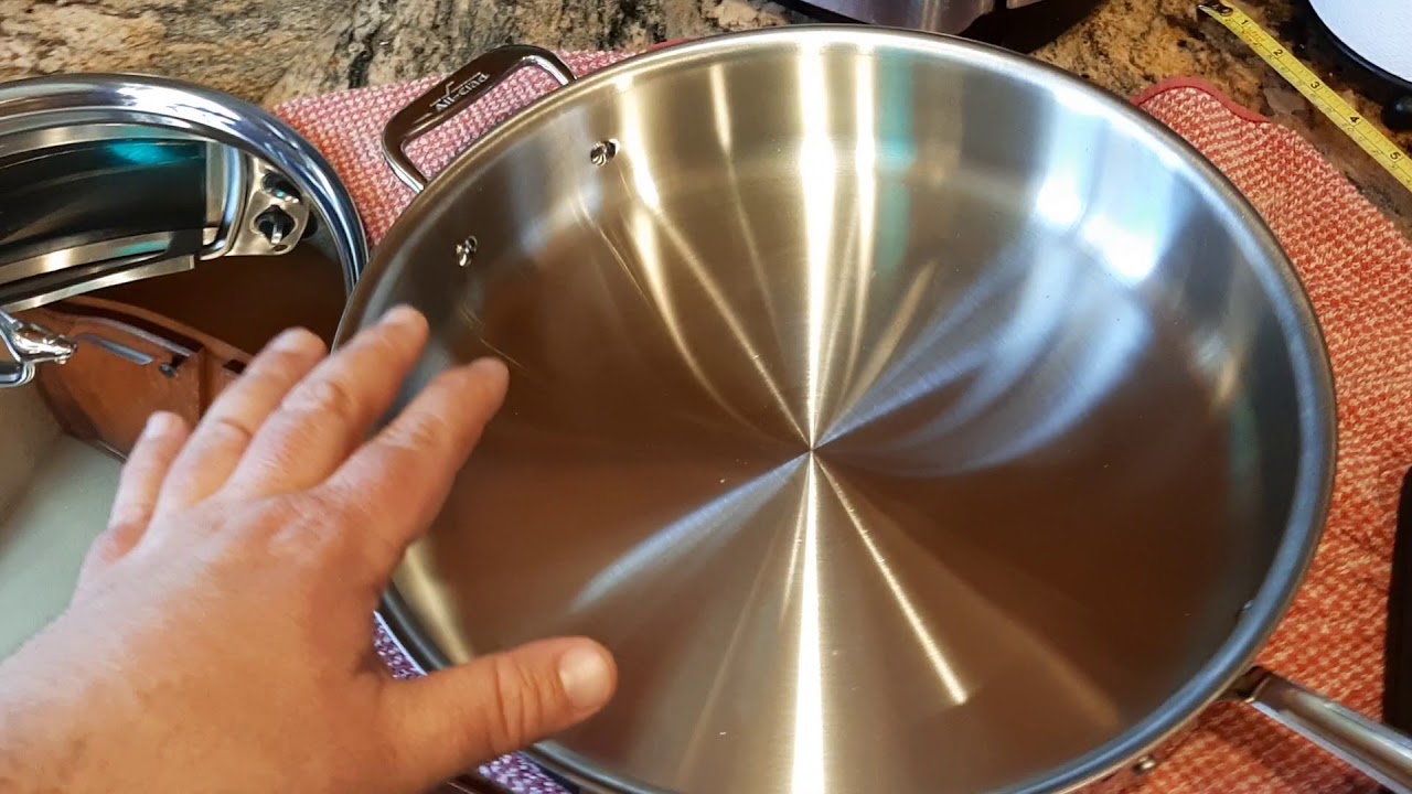 206. All-Clad 4406 Stainless Steel 6-Quart Saute Pan with Lid dimensions  tips and tricks 