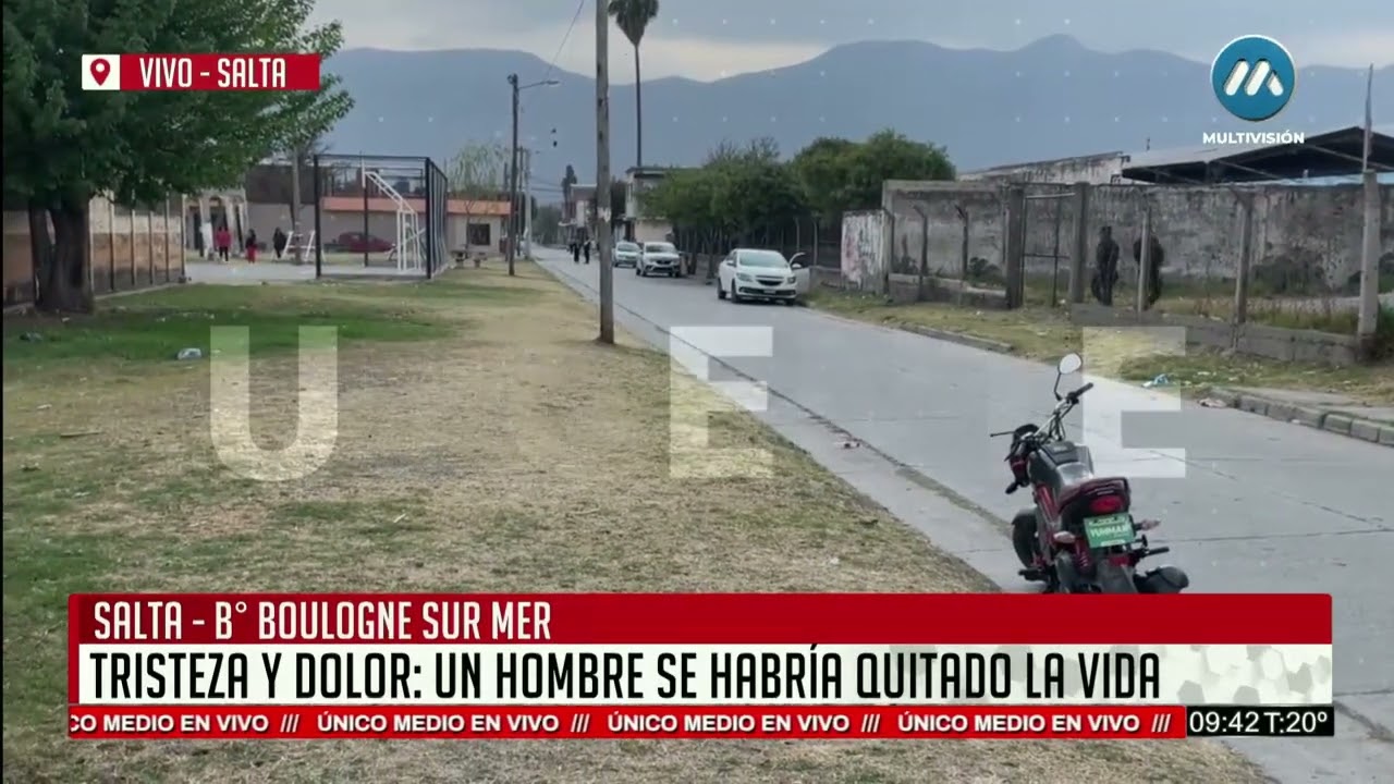 SALTA :TRISTEZA Y DOLOR :UN HOMBRE JOVEN SE HABRÍA QUITADO LA VIDA