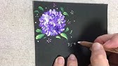 トールペイント 小花 大きい花の描き方 アッセンデルフト Youtube トールペイント 小花 大きい花の描き方 アッセンデルフト Youtube