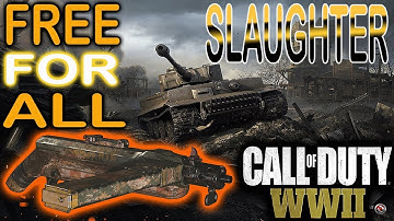 Free For All Slaughter! How to always win in FFA cod ww2!