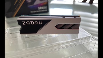 ✅ZADAK SPARK PCIe GEN 3X4 M.2 RGB 1TB SSD Review
